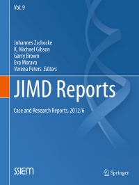 Imagen de portada: JIMD Reports - Case and Research Reports, 2012/6 9783642355172