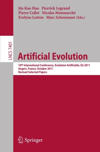 Cover image: Artificial Evolution 9783642355325