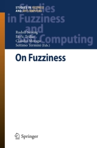 Cover image: On Fuzziness 9783642356438