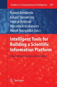 Cover image: Intelligent Tools for Building a Scientific Information Platform 9783642356469