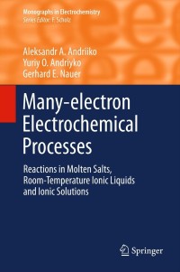 Titelbild: Many-electron Electrochemical Processes 9783642357695