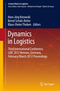 Imagen de portada: Dynamics in Logistics 9783642359651