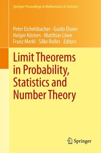 Cover image: Limit Theorems in Probability, Statistics and Number Theory 9783642360671