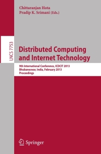 Titelbild: Distributed Computing and Internet Technology 9783642360701