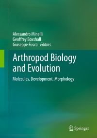 Titelbild: Arthropod Biology and Evolution 9783642361593