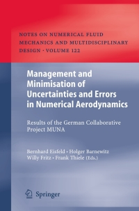 Titelbild: Management and Minimisation of Uncertainties and Errors in Numerical Aerodynamics 9783642361845
