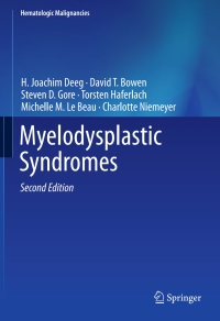 Cover image: Myelodysplastic  Syndromes 2nd edition 9783642362286