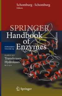 Cover image: Class 2–3.2 Transferases, Hydrolases 2nd edition 9783642362392