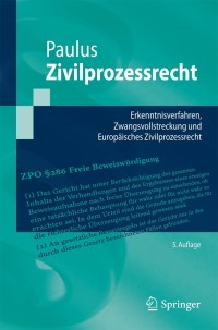 Immagine di copertina: Zivilprozessrecht 5th edition 9783642363511