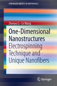 Cover image: One-Dimensional nanostructures 9783642364266