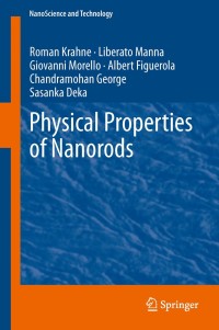 Cover image: Physical Properties of Nanorods 9783642364297
