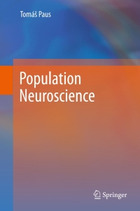 Cover image: Population Neuroscience 9783642364495