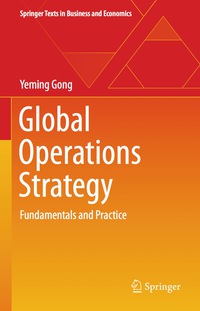 صورة الغلاف: Global Operations Strategy 9783642367076