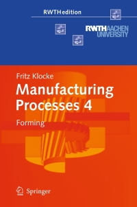 Imagen de portada: Manufacturing Processes 4 9783642367717
