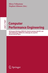 Omslagafbeelding: Computer Performance Engineering 9783642367809