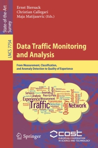 Omslagafbeelding: Data Traffic Monitoring and Analysis 9783642367830