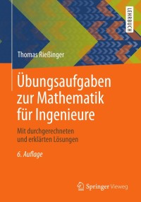 Titelbild: Übungsaufgaben zur Mathematik für Ingenieure 6th edition 9783642369209