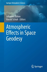 Imagen de portada: Atmospheric Effects in Space Geodesy 9783642369315