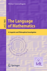 Cover image: The Language of Mathematics 9783642370113