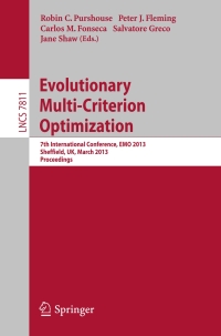 Imagen de portada: Evolutionary Multi-Criterion Optimization 9783642371394