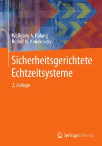 Cover image: Sicherheitsgerichtete Echtzeitsysteme 2nd edition 9783642372971