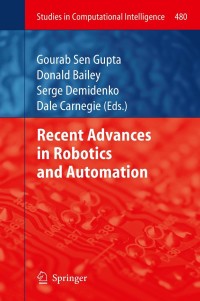 Imagen de portada: Recent Advances in Robotics and Automation 9783642373862