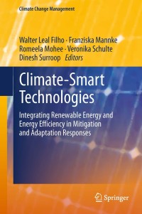 Titelbild: Climate-Smart Technologies 9783642377525