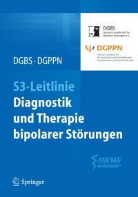 صورة الغلاف: S3-Leitlinie - Diagnostik und Therapie bipolarer Störungen 9783642377730