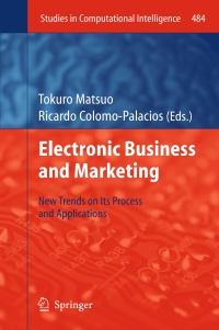 Titelbild: Electronic Business and Marketing 9783642379314