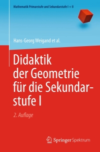 Cover image: Didaktik der Geometrie für die Sekundarstufe I 2nd edition 9783642379673