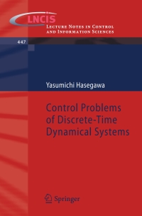 Cover image: Control Problems of Discrete-Time Dynamical Systems 9783642380570