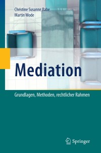 Cover image: Mediation 9783642381294