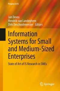 Omslagafbeelding: Information Systems for Small and Medium-sized Enterprises 9783642382437