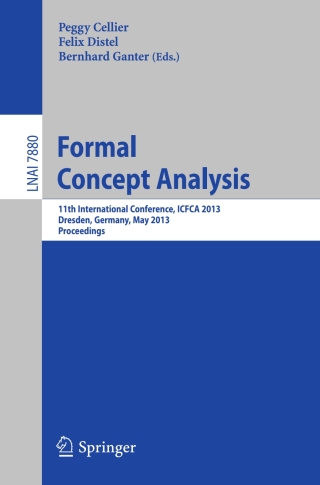 Titelbild: Formal Concept Analysis 9783642383168