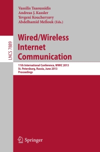 Imagen de portada: Wired/Wireless Internet Communication 9783642384004