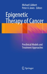 Cover image: Epigenetic Therapy of Cancer 9783642384035