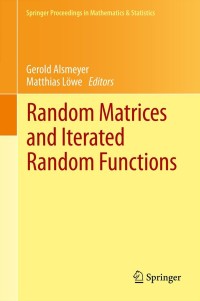 Cover image: Random Matrices and Iterated Random Functions 9783642388057