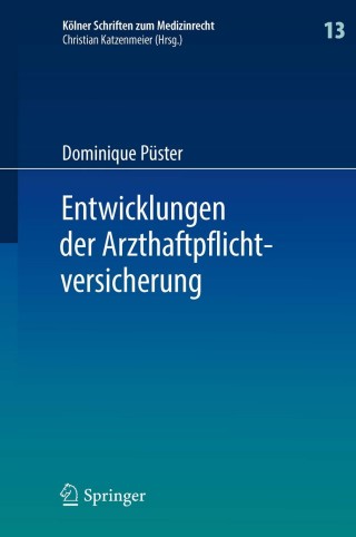 Immagine di copertina: Entwicklungen der Arzthaftpflichtversicherung 9783642390333