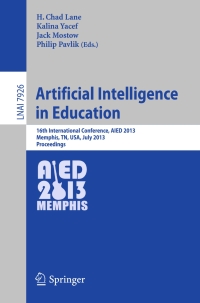 Cover image: Artificial Intelligence in Education 9783642391118