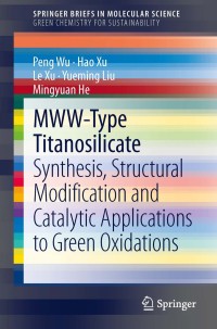 Cover image: MWW-Type Titanosilicate 9783642391149