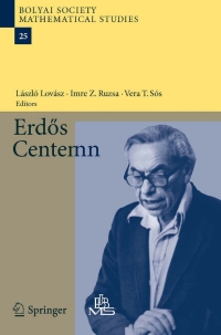 Cover image: Erdös Centennial 9783642392856