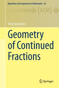 Cover image: Geometry of Continued Fractions 9783642393679