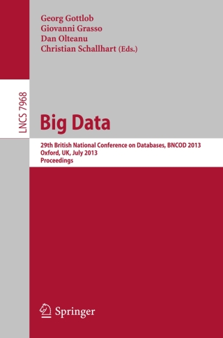 Cover image: Big Data 9783642394669
