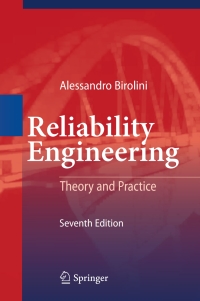 表紙画像: Reliability Engineering 7th edition 9783642395345