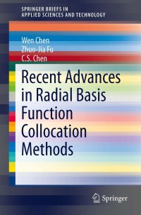 Cover image: Recent Advances in Radial Basis Function Collocation Methods 9783642395710