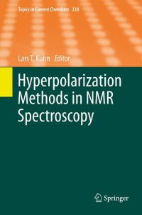 Imagen de portada: Hyperpolarization Methods in NMR Spectroscopy 9783642397271