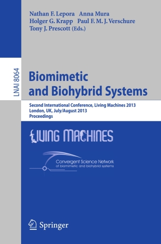 Cover image: Biomimetic and Biohybrid Systems 9783642398018