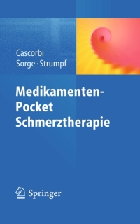 Cover image: Medikamenten-Pocket Schmerztherapie 9783642399527