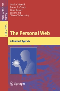 Omslagafbeelding: The Personal Web 9783642399947