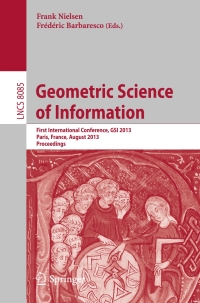Cover image: Geometric Science of Information 9783642400193